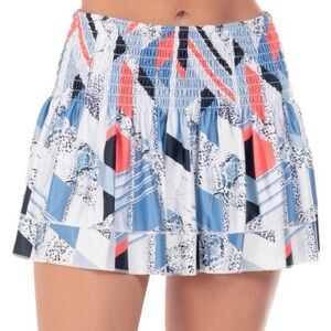 Lucky In Love Long Snake Point Women's Tennis Skirt Size‎ Large